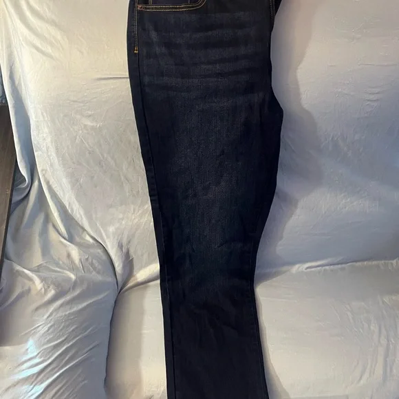 Dark Blue Women's Jeans - Picture 3 of 7